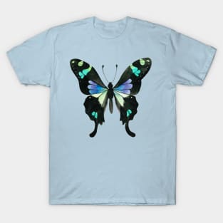 Purple Mountain Emperor Watercolor Butterfly T-Shirt